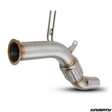 2.75" STAINLESS DECAT DOWNPIPE