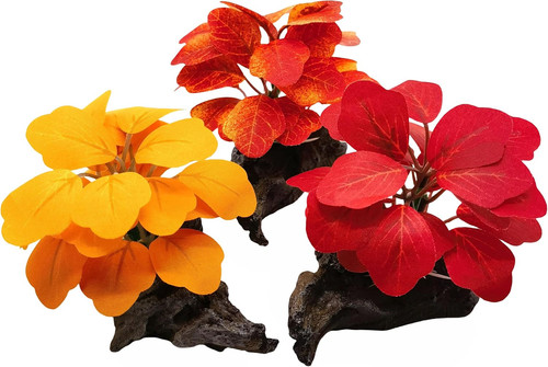 Artificial fish tank - artificial, plants