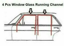 Door window seal profile - seal, u