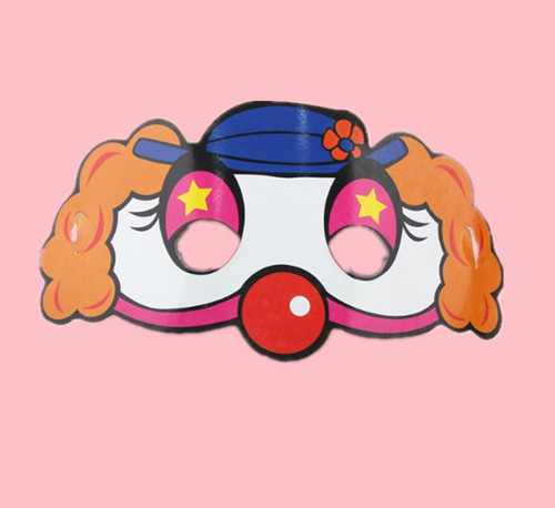 Clown eye mask circus birthday - clown,