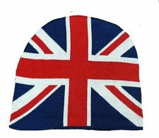 Union Jack Beanie Hat Mens