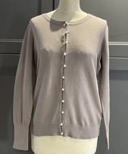 Taupe LINEA TESINI Cardigan