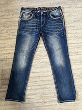 Mens Rock Revival Jeans