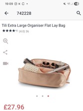 Tili QVC Lay Flat Organiser X