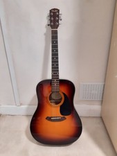 Fender CD 60S Sunburst Acoustic Guitar with Rare TKL Gig Bag