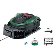 Bosch Robotic Lawnmower Indego S+ 500 with 18V Battery & App Function Upto 500m
