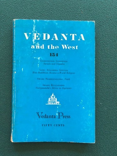 Vedanta and the - west, 154