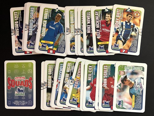 Subbuteo squads job - squads, (1996-97)