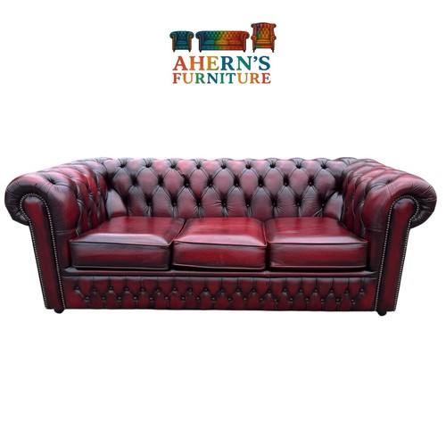 Sofas saxon oxblood leather - oxblood,