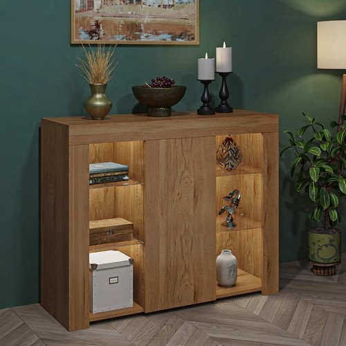 Versatile oak bookcase - oak,