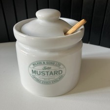 Wilkin & Sons Mustard Ceramic