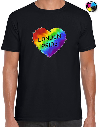 London pride heart mens - mens, t