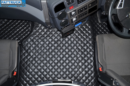 Truck eco leather - leather, floor