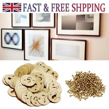 60Pcs Metal Round Keyhole