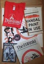 Banksy Cut And Run Exhibition merchandise Dismaland T Shirt