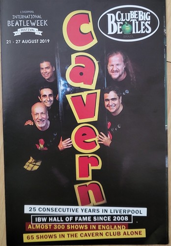 Beatles week cavern foldout - beatles,