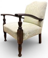Vintage Upholstered Armchair