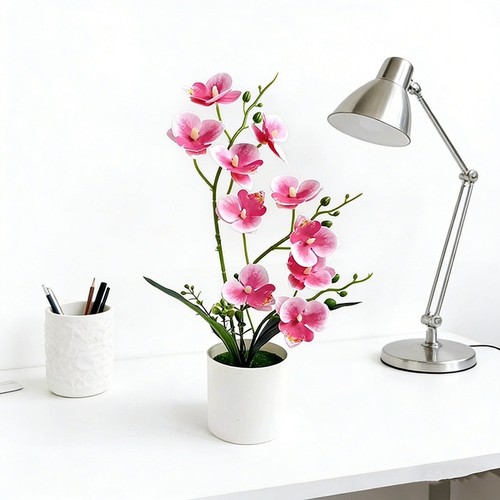 Artificial orchid with vibrant - artificial,