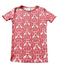 Mini Boden Girls Coral Pink Rabbit PJ Top · Age 13 · Nightwear · Tshirt   