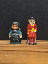 Antique Farmer Couple Boy &