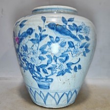 Crackle glaze blue - crackle, blue-and-white
