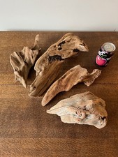 Driftwood  x4 best nuggets. of bogwood for florist ,  vivarium or Display