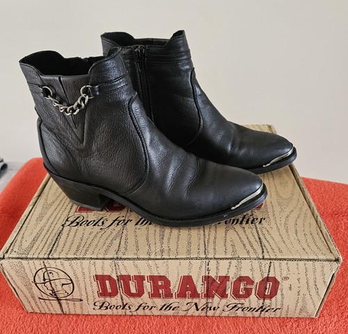 Vintage durango black leather - black,
