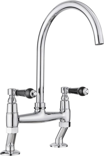 Traditional bridge mixer tap - traditional,