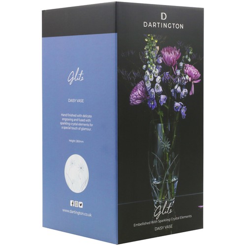 Dartington glitz daisy - dartington, vase