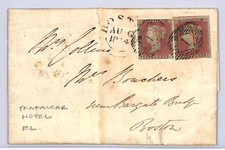 Penny red cover trafalgar - gb,