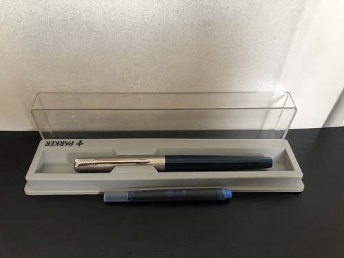 Vintage parker dark blue ct - parker,