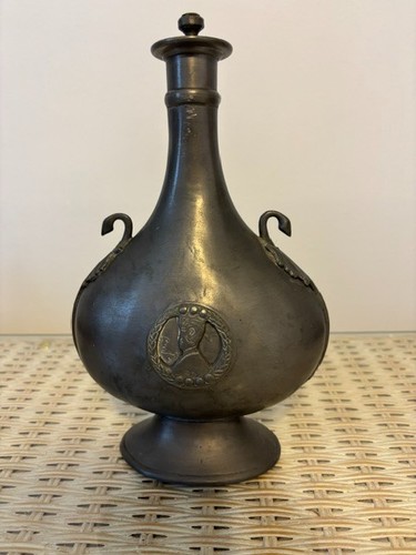 1950 authentic pewter decanter - 1950,