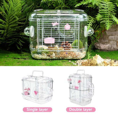 Dwarf hamster cage habitat - hamster,