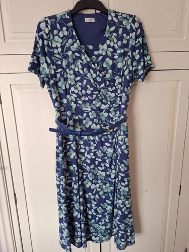 Eastex royal blue green floral - eastex, blue/green
