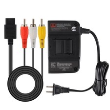 AC Adapter Power Supply & AV