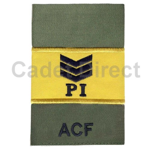 Acf olive green sgt rank - acf,