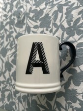 Marks & Spencer china letter A