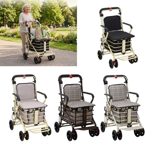 Wheel shopping trolley - trolley, walk