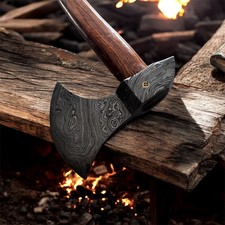 Hand Forged Damascus steel Axe