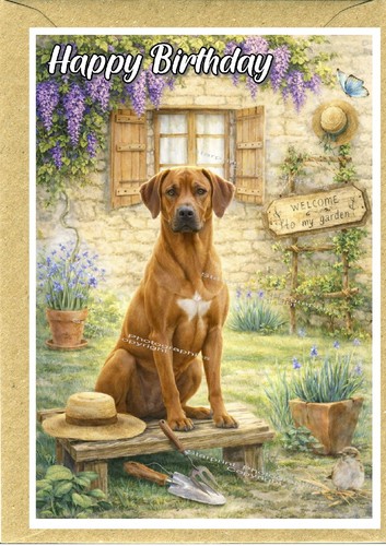 Rhodesian ridgeback dog - rhodesian,