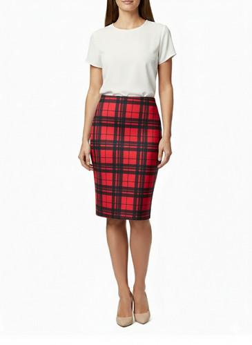 Ladies tartan sequin glitter - tartan,