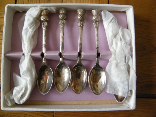 Silver plated epns spoons set - spoons,