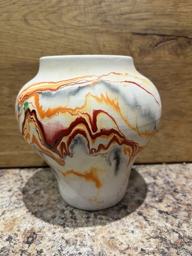 Nemadji pottery vase native - pottery,