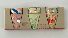 RICE Small Melamine Cups 6