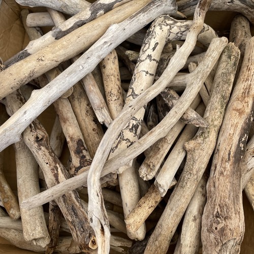 Small driftwood pieces art - small,