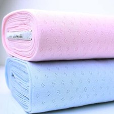 Pointelle Diamond Cotton