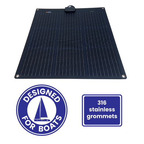 Solar panel boat flexible 50w - panel,