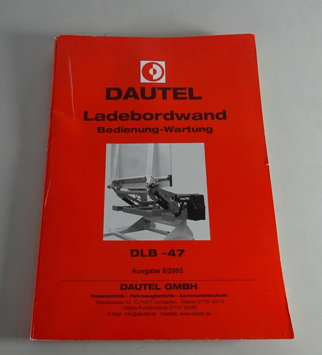 Operating manual handbook - operating,