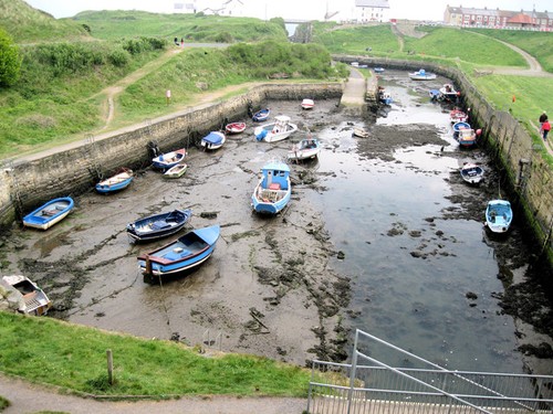 Photo seaton sluice - photo, harbour
