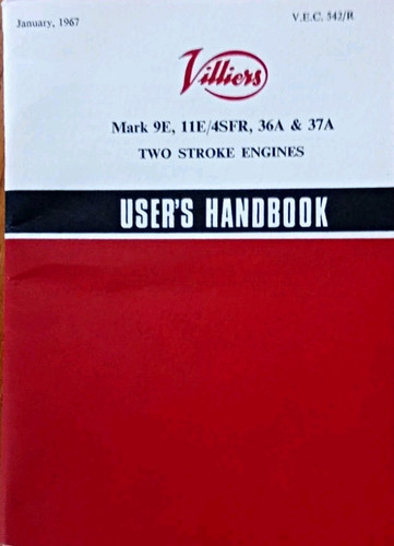 Villiers user handbook - handbook,
